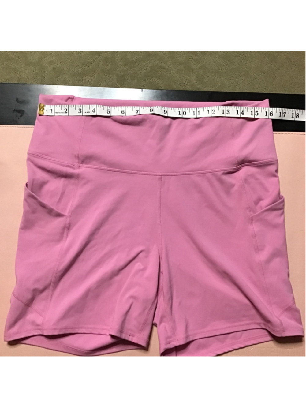 Fabletics Purple PureLuxe Athletic Shorts Large - Picture 3 of 6